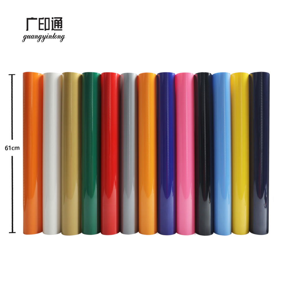 PVC mit klebrigem Vinyl für Hemden 61 cm x 25 m